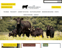 Tablet Screenshot of aberdeen-angus.co.uk